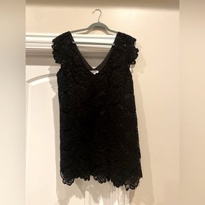 BB Dakota Jacqueline Mini Black Lace dress